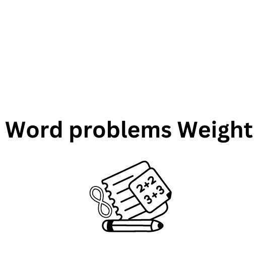 Word problems Weight